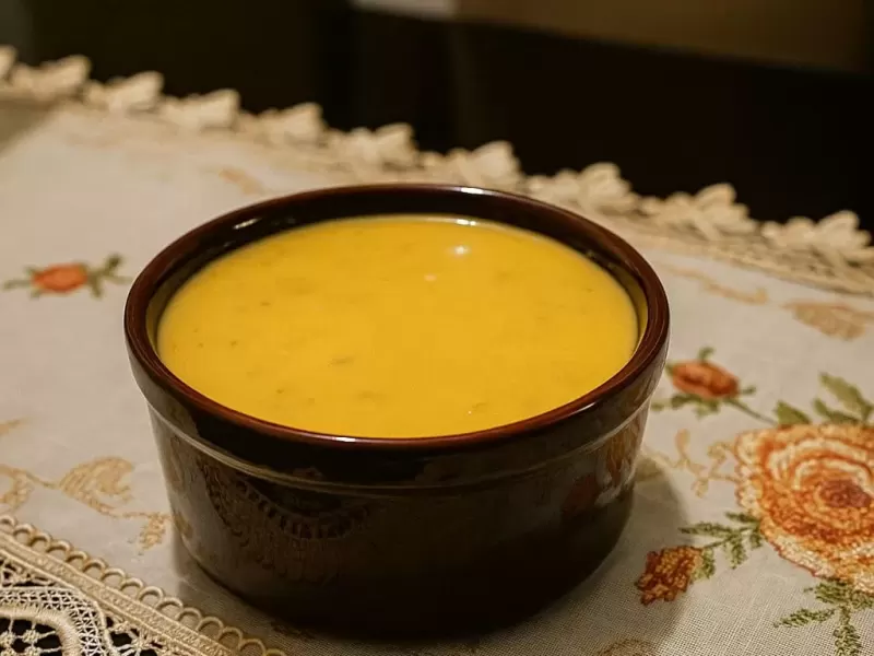 Sopa Cremosa de Batata com Bacon (Estilo Outback)