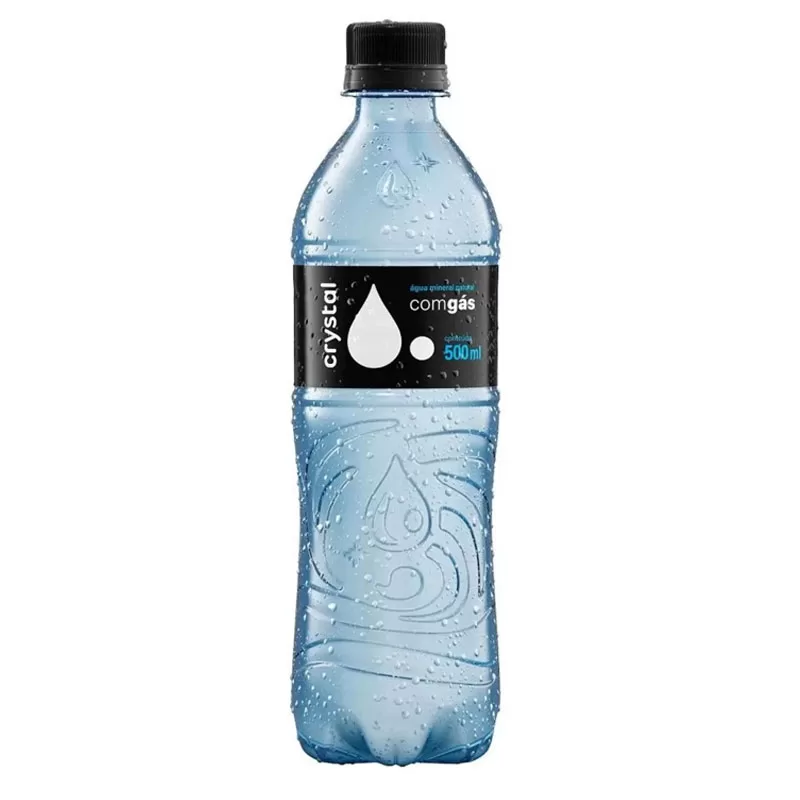 Água Mineral Crystal Com Gás 500ml