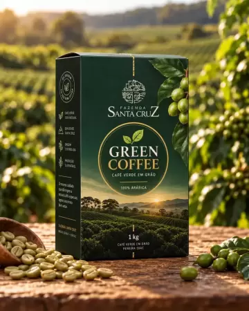 Santa Cruz Green Coffee - 1kg Grão