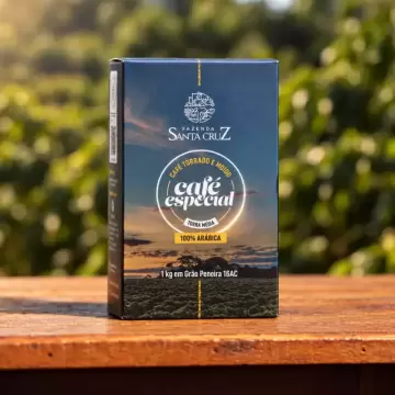 Santa Cruz Special Coffee - 1 kg em Grão Peneira 16AC
