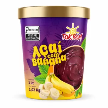 Açaí Saborizado 1L - Banana
