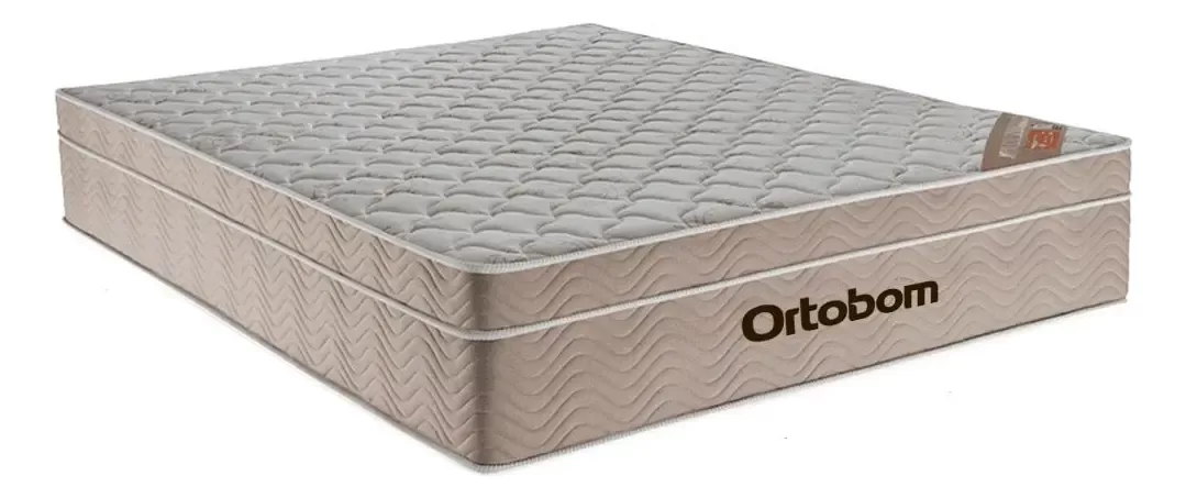 COLCHÃO ORTOBOM AIRTECH CASAL 1.38X1.88 25 CM