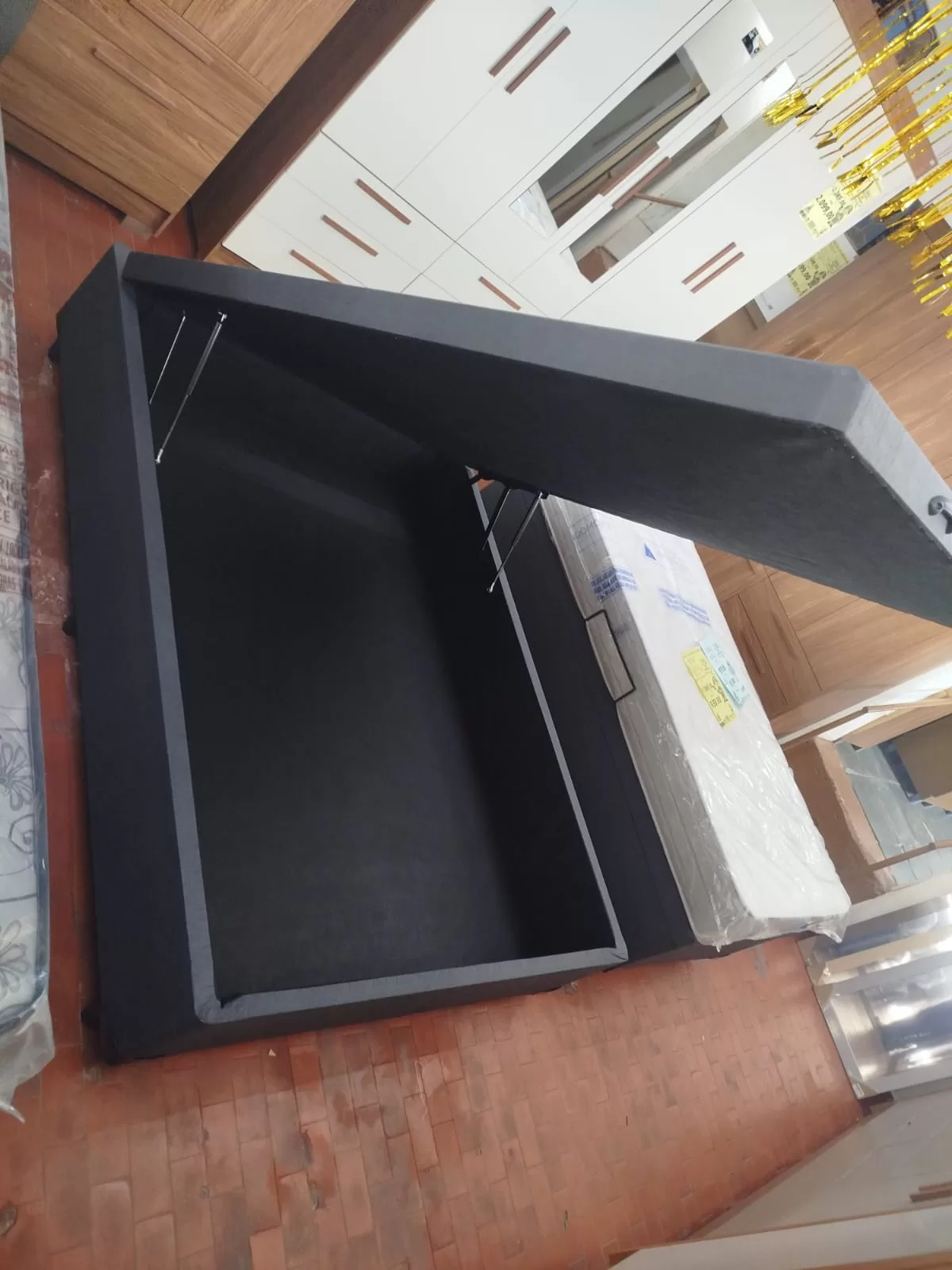 CAMA BOX AMERIBOX BÁÚ CASAL 150 KG POR LADO