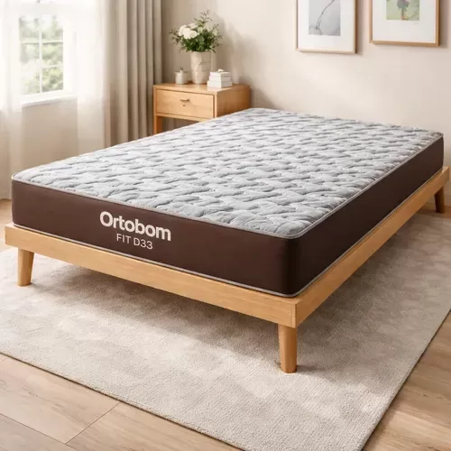 COLCHÃO ORTOBOM D-33 CASAL FIT 20 CM