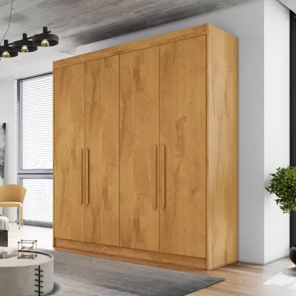 GUARDA ROUPA NANTES 4 PTS 100% MDF