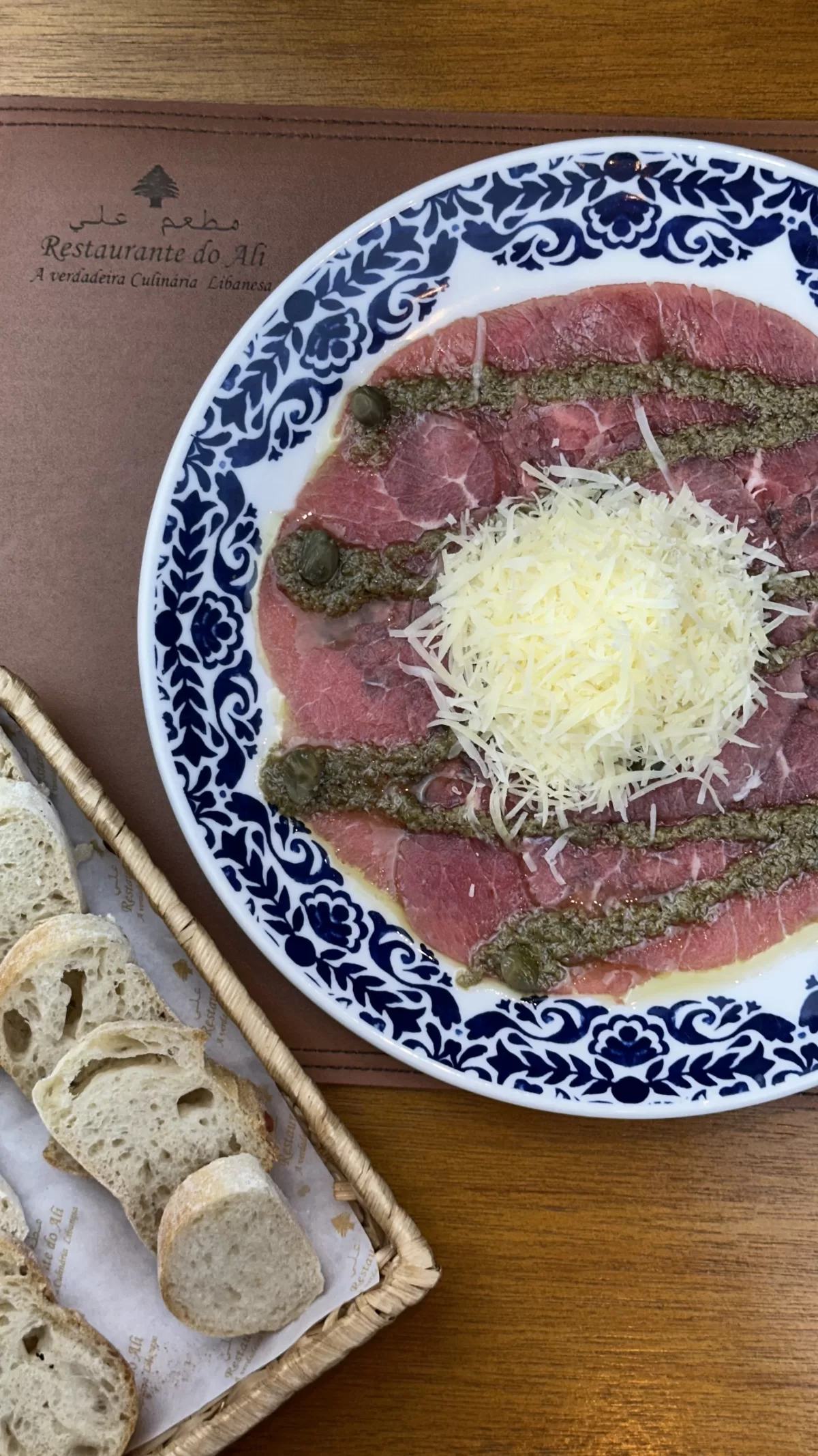 Carpaccio de carne