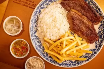 Com fritas