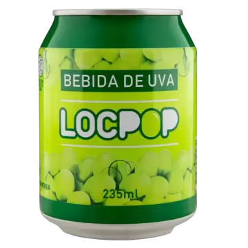 Suco de Uva Branca LocPoc LATA 250ml