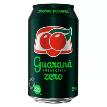 Guaraná Antártica Zero LATA 350ml