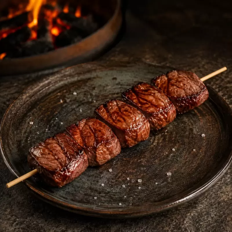Espeto de Carne Bovina