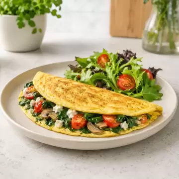 Omelete de Legumes